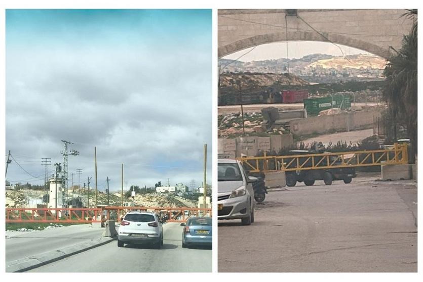 الاحتلال يغلق حاجز جبع العسكري ومدخل الرام شمال القدس