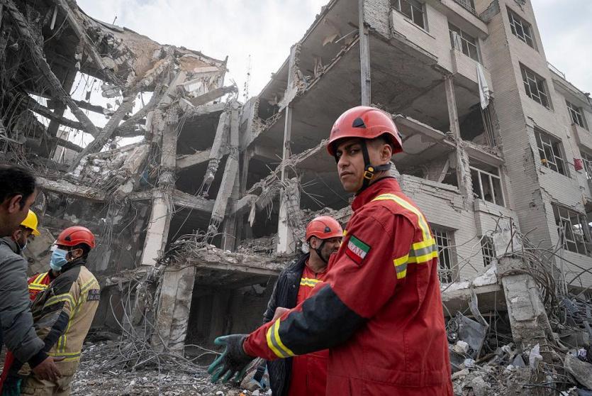 من قصف إيران