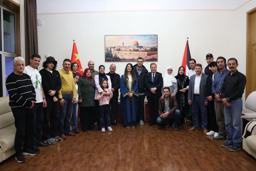 سفارة دولة فلسطين لدى الصين تحيي يوم المرأة الفلسطينية