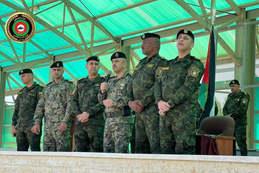 اللواء العبد إبراهيم خليل يتفقد قيادة منطقة أريحا والأغوار ومعسكر النويعمة