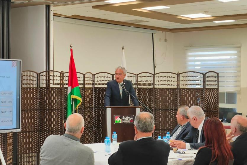 جانب من ورشة العمل المتجمعية