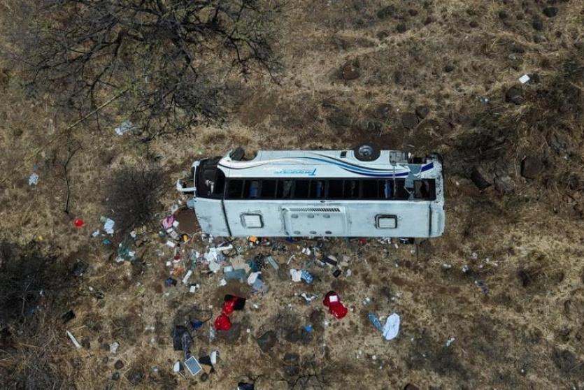 المكسيك: مصرع 11 شخصا وإصابة العشرات إثر انقلاب حافلة سياحية
