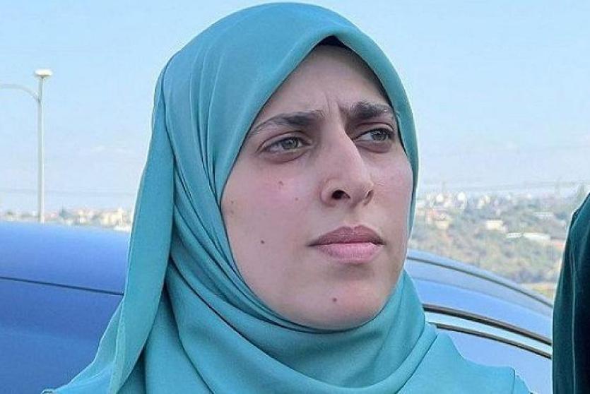 الأسيرة المحررة آية خطيب