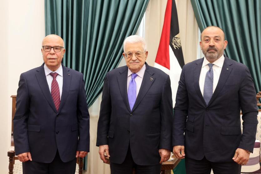 الرئيس عباس يستقبل رئيس مجلس القضاء الأعلى والنائب العام