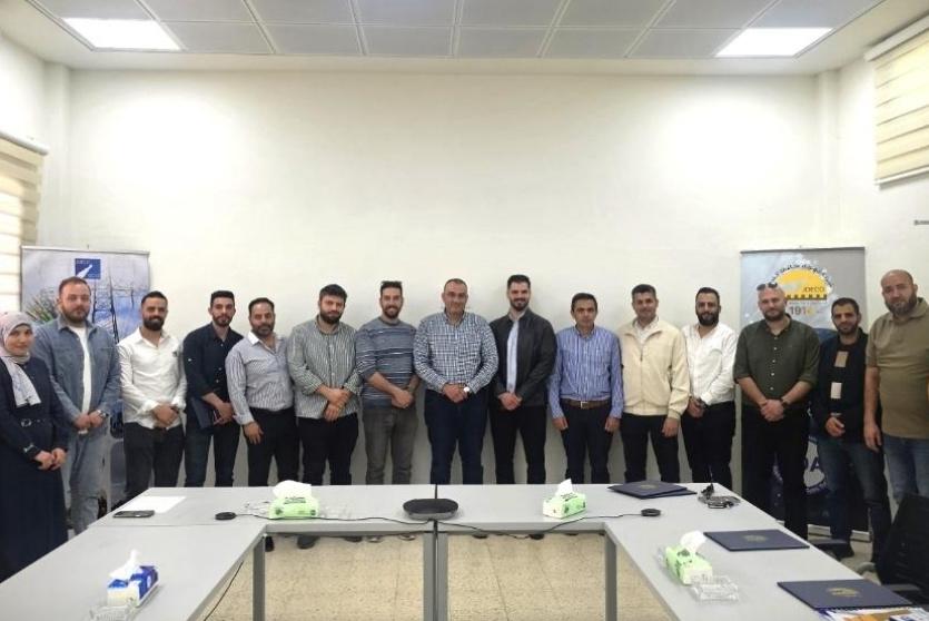 من اختتام الدورة التدريبية المتخصصة
