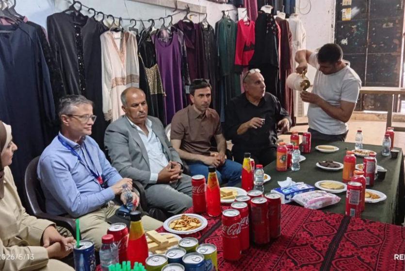 جانب من الزيارة