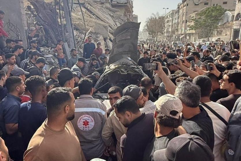شهيد جراء استهداف الاحتلال مركبة في مدينة غزة
