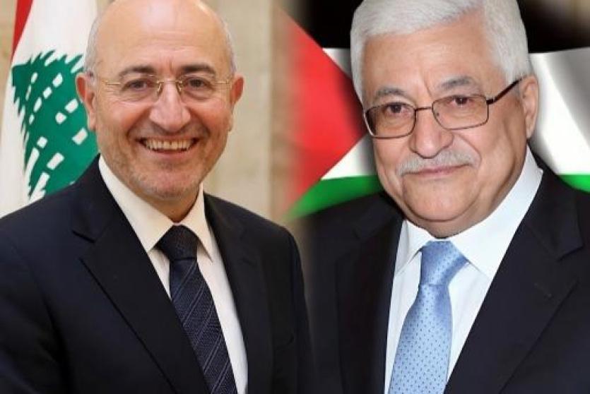 الرئيس عباس يتلقى اتصالا من الوزير اللبناني الأسبق العريضي 