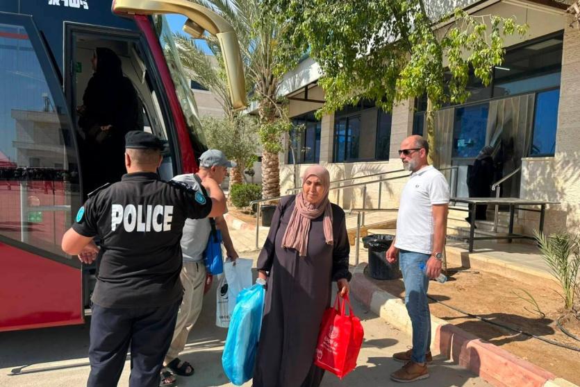 وصول أولى قوافل حجاج بيت الله الحرام إلى مدينة أريحا