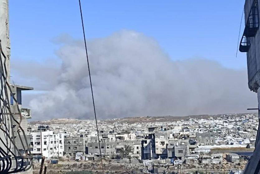 صورة من شرق جباليا اليوم