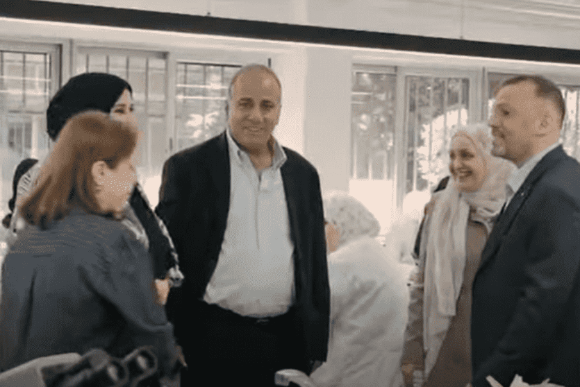 جانب من الزيارة