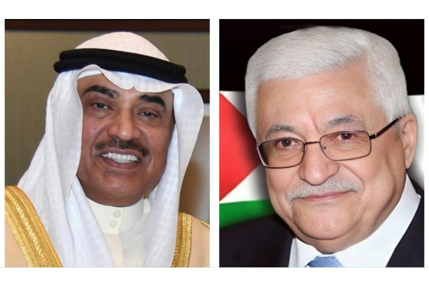 الرئيس عباس يُجري اتصالا هاتفيا مع ولي عهد الكويت