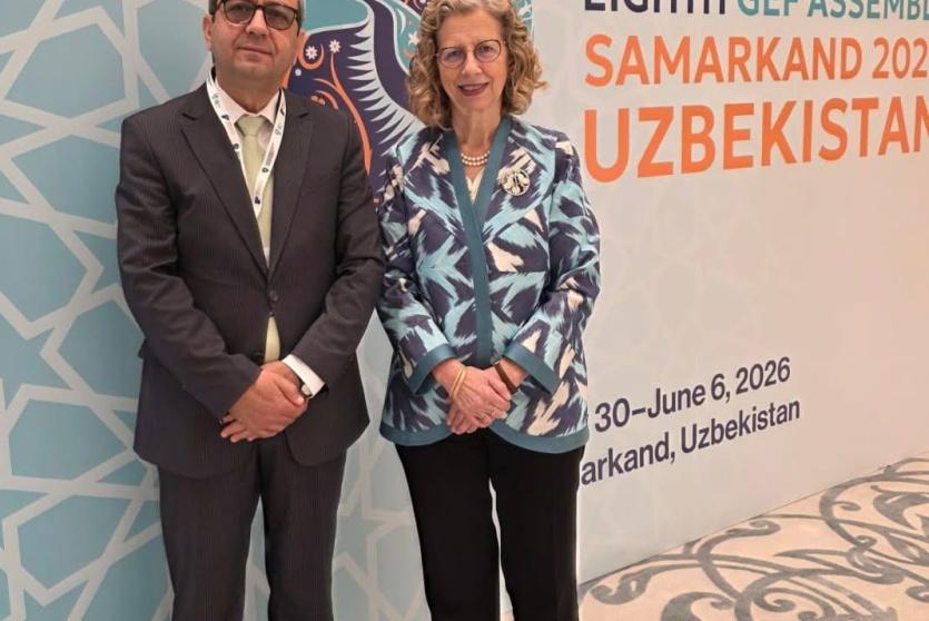 م. سمحان يطلع المديرة التنفيذية لبرنامج الأمم المتحدة للبيئة على الانتهاكات الإسرائيلية بحق البيئة الفلسطينية ويبحث تعزيز التعاون المشترك