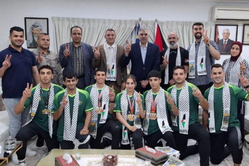 3 ذهبيات حصيلة مشاركة فلسطين في بطولة العالم المدرسية للمواي تاي