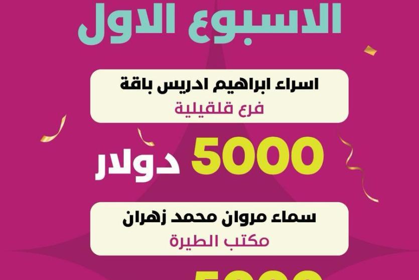بنك فلسطين يعلن أسماء الفائزتين بالجائزة الأولى ضمن حملته الجديدة لتشجيع الدفع الإلكتروني عبر البطاقات وخدمة  "Quick QR"