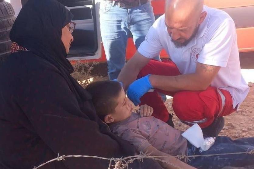 خلال نقل المصابين