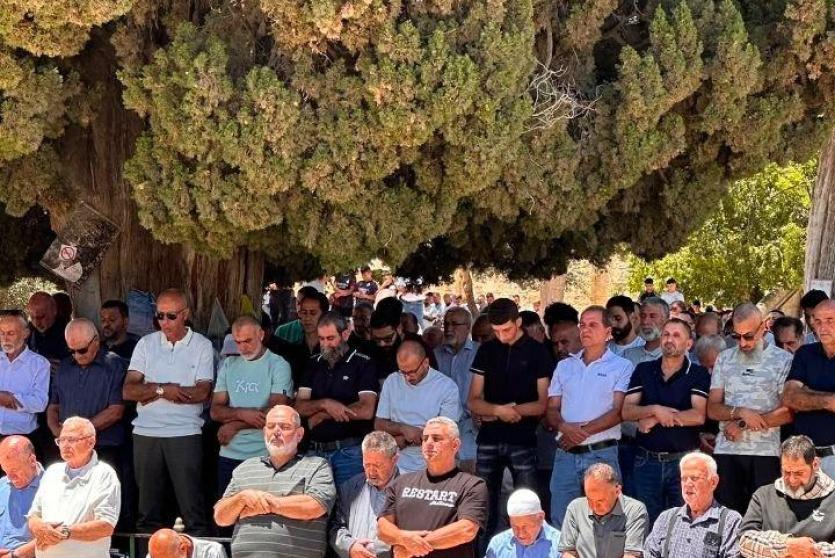 صلاة الجمعة في المسجد الأقصى اليوم