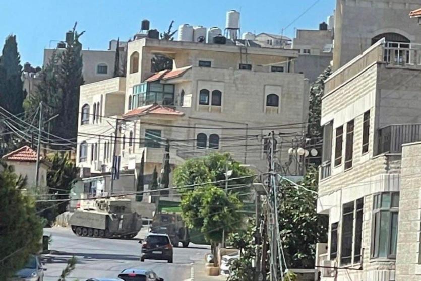 من اقتحام الاحتلال لدير جرير