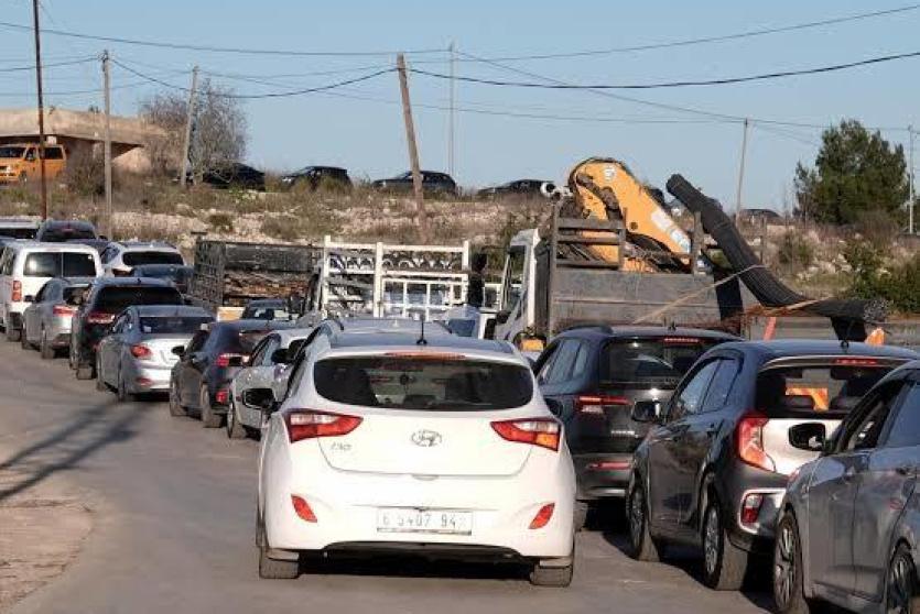 صورة أرشيفية لحاجز للاحتلال
