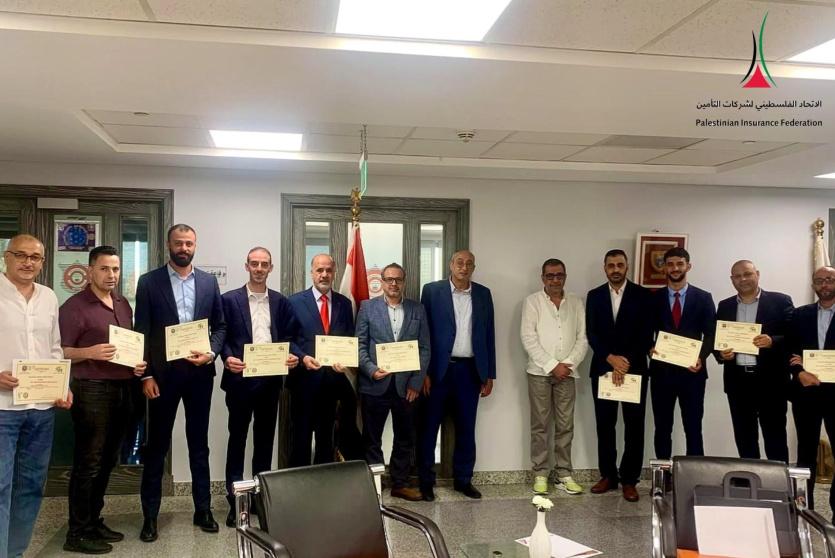 الاتحاد الفلسطيني لشركات التأمين يشارك في دورة تدريبية متخصصة في القاهرة