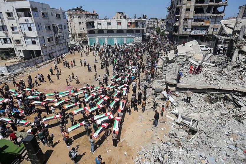 من أكبر جنازة في تاريخ فلسطين