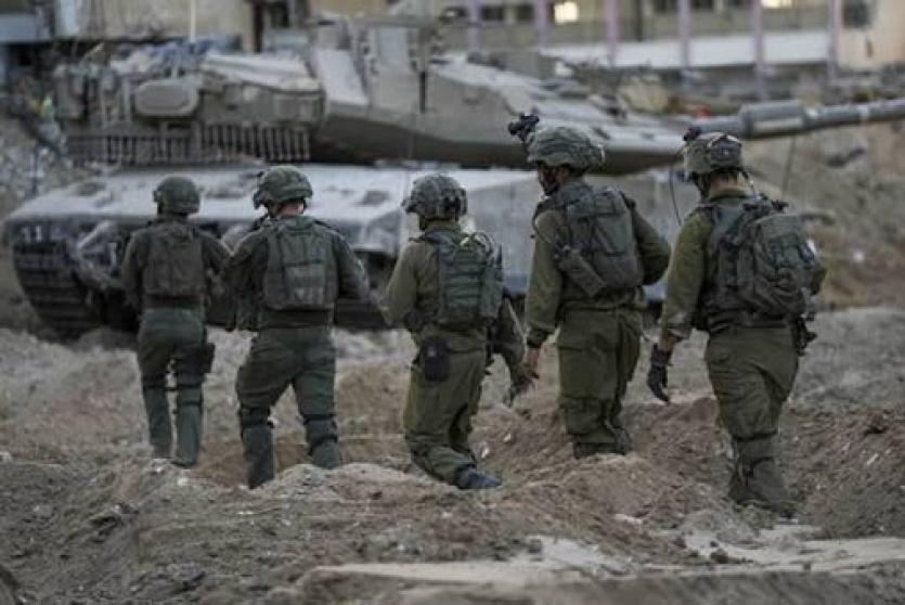 قوات من جيش الاحتلال في غزة - ارشيف