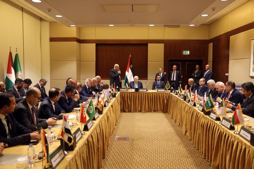 الرئيس عباس يستقبل السفراء العرب المعتمدين لدى تركيا