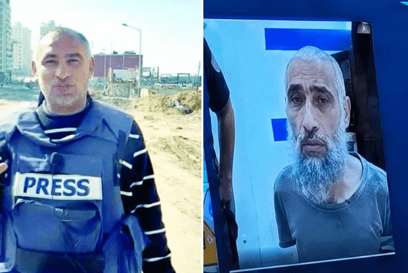 الصحفي الأسير محمد عرب
