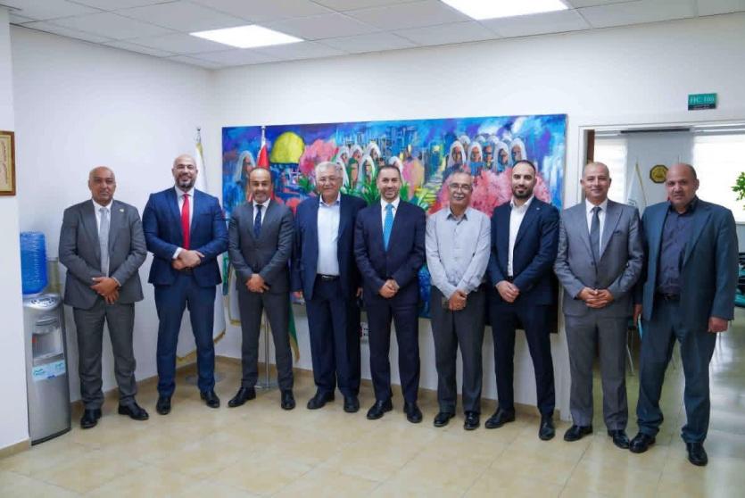 خلال زيارة بنك القدس لجامعة القدس