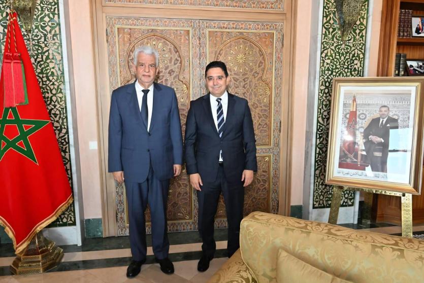 وداع سفير فلسطين لدى المغرب بمناسبة انتهاء مهامه الدبلوماسية