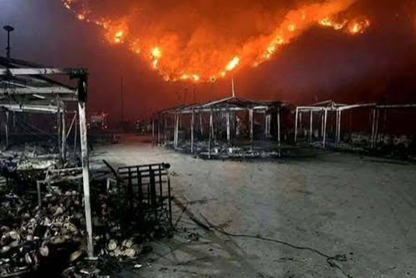 حرائق الجزائر