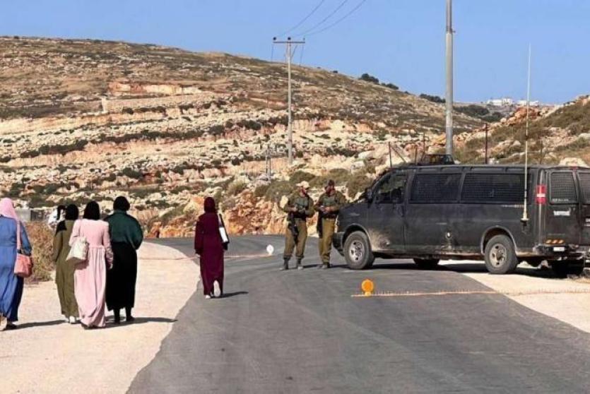 إغلاق قرية المغير - ارشيف