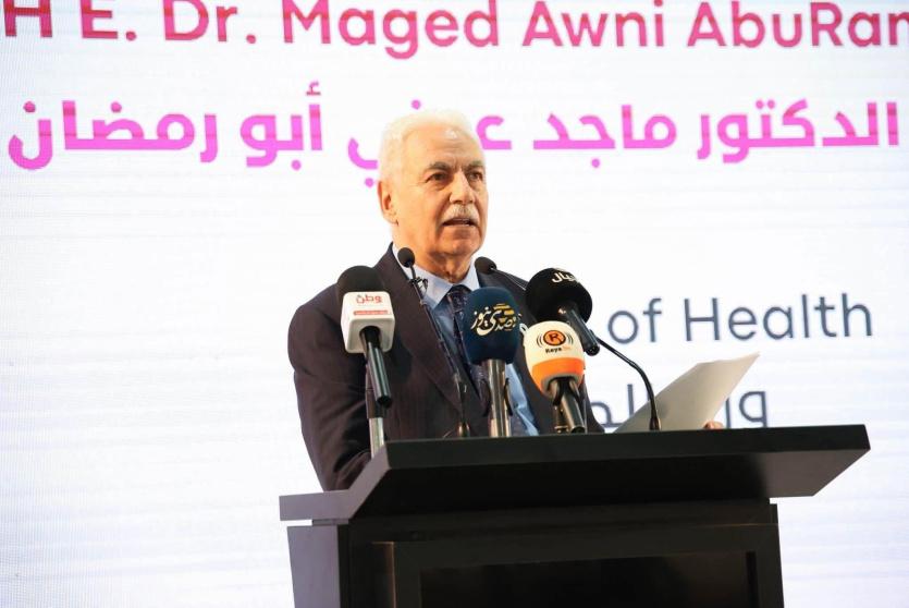 وزير الصحة ماجد أبو رمضان
