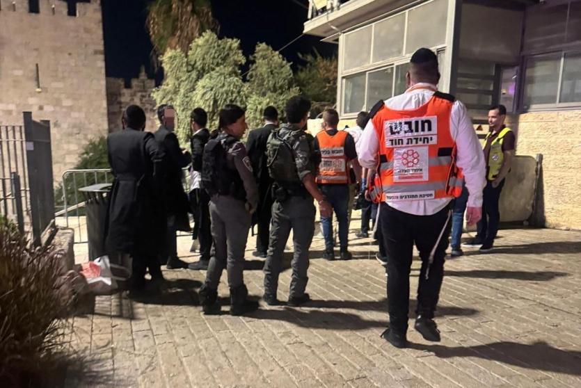 من البلدة القديمة بالقدس فجر اليوم