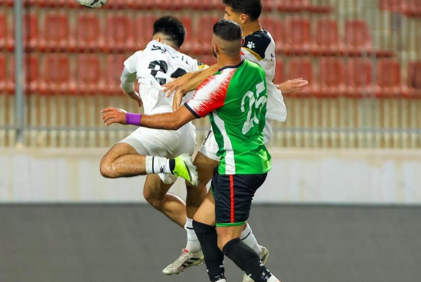المكبر يتغلب على شباب الخليل في افتتاح كأس الألف شهيد