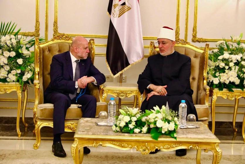 خلال لقاء الهباش ومفتي مصر