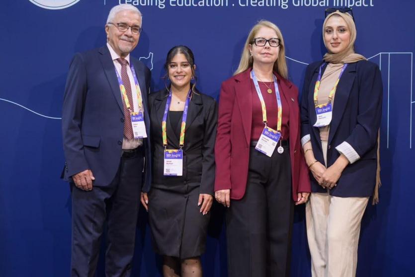 جامعة النجاح الوطنية تستعرض تجربتها الرائدة في التدويل واستدامة التعليم في مؤتمر EAIE 2026 في غلاسكو