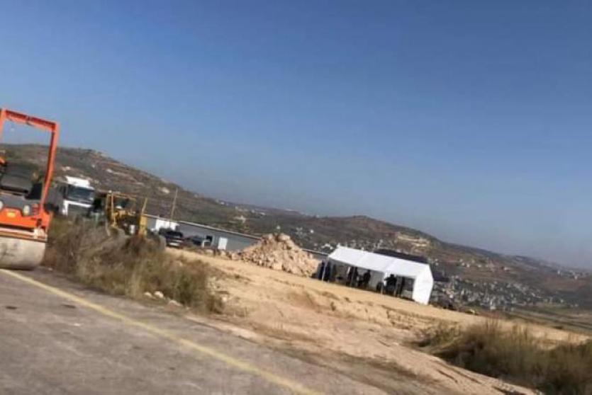مستوطنون يقيمون بؤرة جديدة على أراضي جبع جنوب جنين