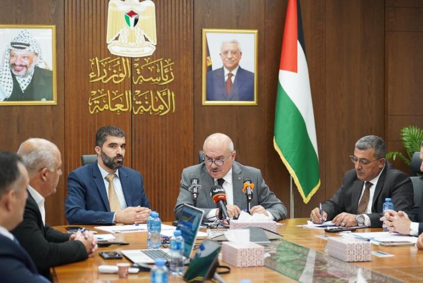 خلال المؤتمر الصحفي