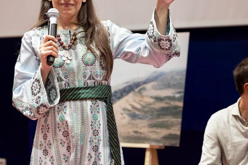 جانب من فعالية «إيطاليا تنادي فلسطين»