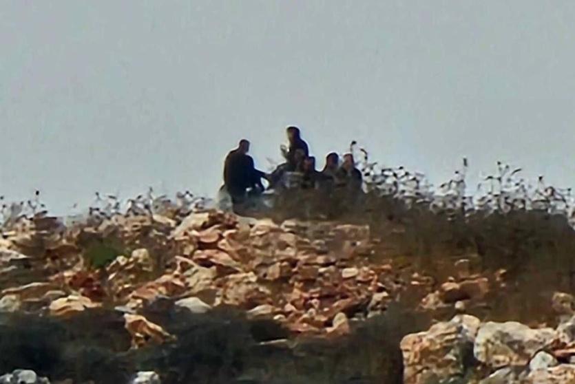 صورة لمستوطنين في نابلس اليوم