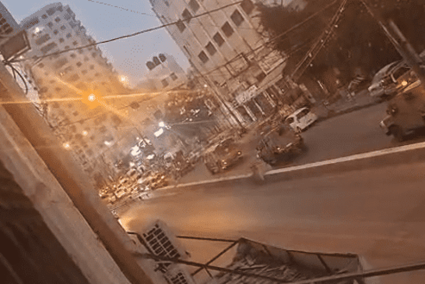 خلال اقتحام الاحتلال مخيم قلنديا