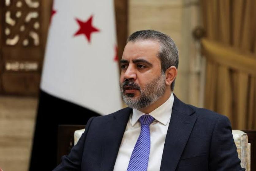 وزير الخارجية السوري، أسعد الشيباني