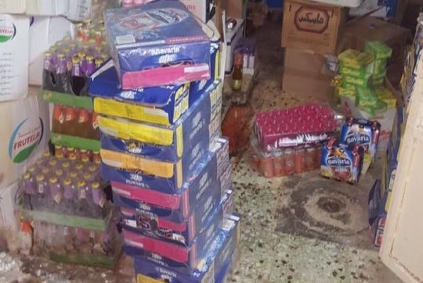 إتلاف 772 كغم مواد تموينية منتهية الصلاحية في أريحا