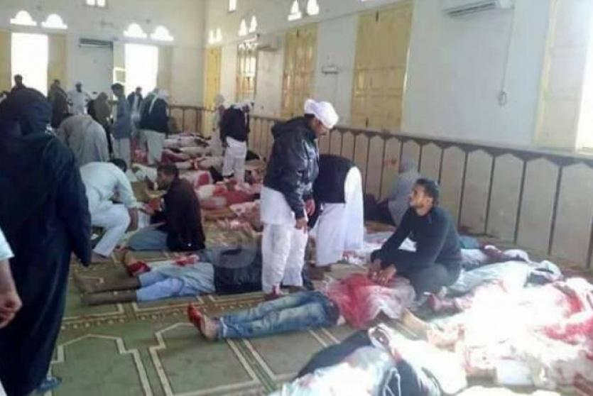 محدث- 235 قتيلا في هجوم على مسجد بشمال سيناء 