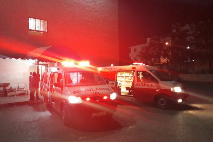 قلقيلية:  إصابات في حادث سير بين مركبه فلسطينية وأخرى إسرائيلية
