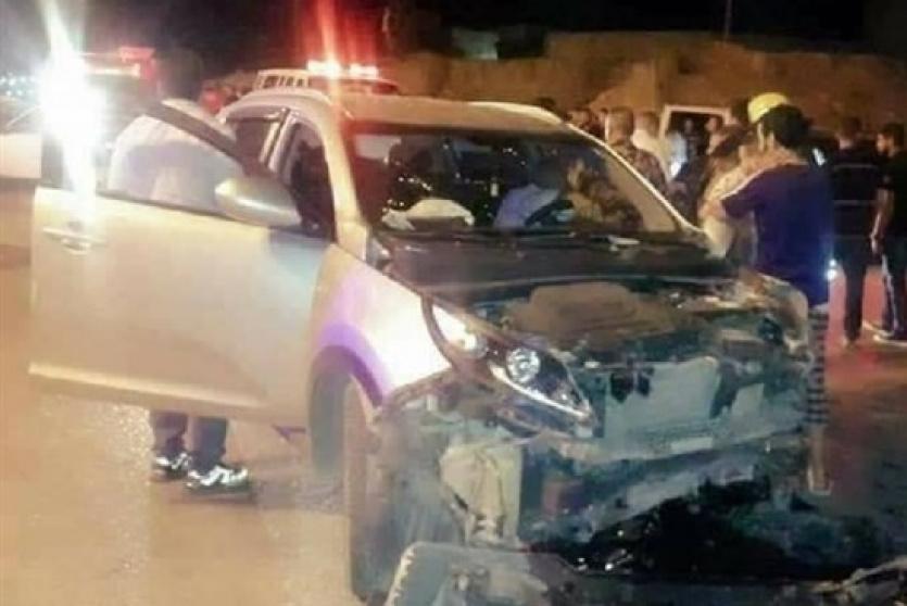 وفاة  شاب وإصابة 4 آخرين بجروح بالغة في حادث سير