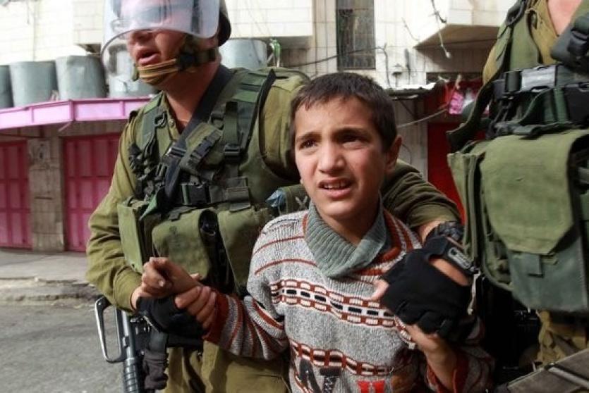 الاحتلال يعتقل 130طفلا خلال الشهر الماضي