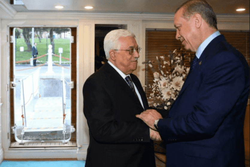 الرئيس يطلع  أردوغان على مستجدات  المصالحة