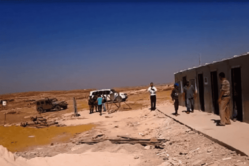 خطر الهدم يلاحق مساكن وحظيرة اغنام شرق يطا